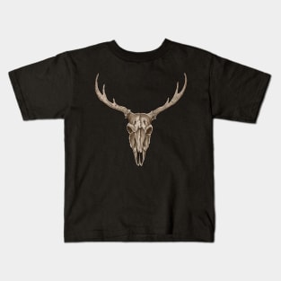Deer skull 2 Kids T-Shirt